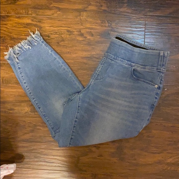 old navy fringe jeans